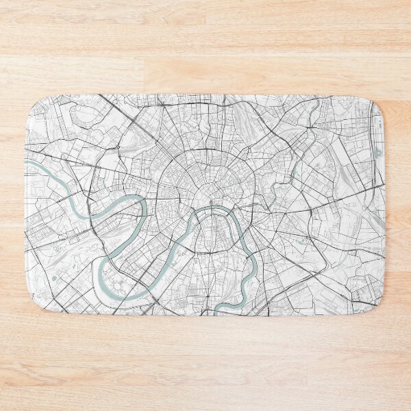 Item preview, Moscow City Map designed and sold by JLCDesign.