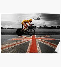 Bradley Wiggins, Tour de France Champion 2012 Poster