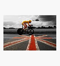 Bradley Wiggins, Tour de France Champion 2012 Photographic Print