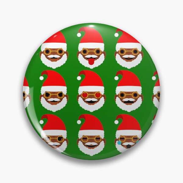 Item preview, african santa emoji emoticons designed and sold by Gossip Rag.