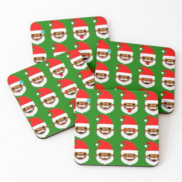Item preview, african santa emoji emoticons designed and sold by Gossip Rag.