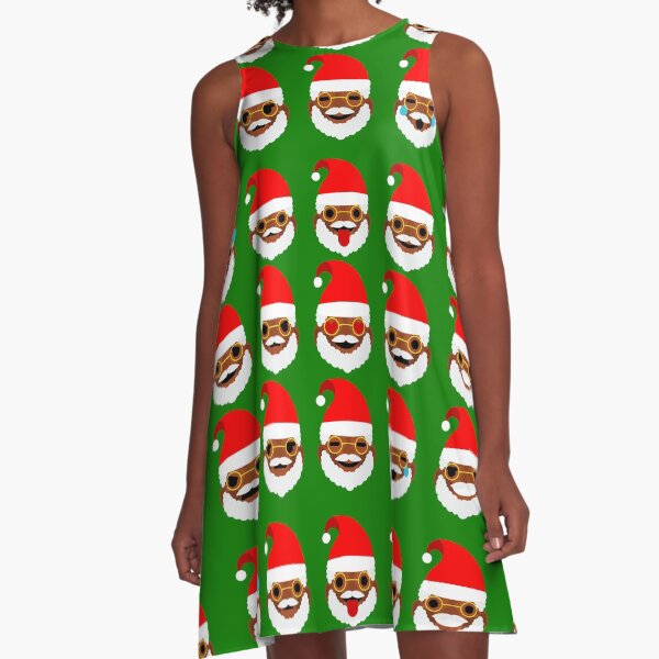 Item preview, african santa emoji emoticons designed and sold by Gossip Rag.