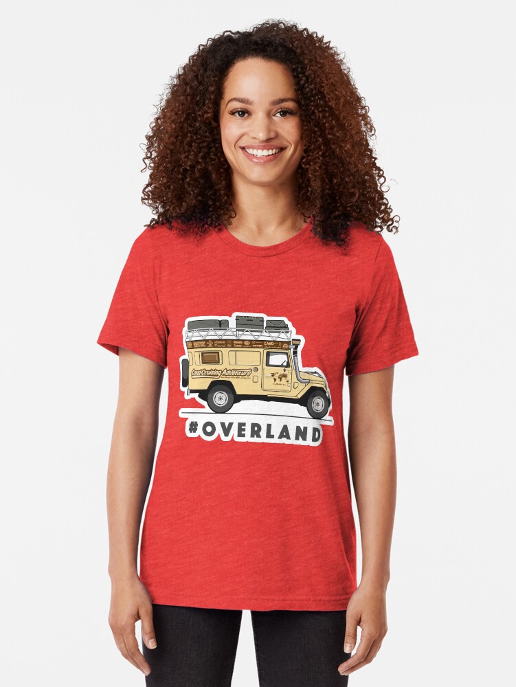 Alternate view of #OVERLAND Tri-blend T-Shirt