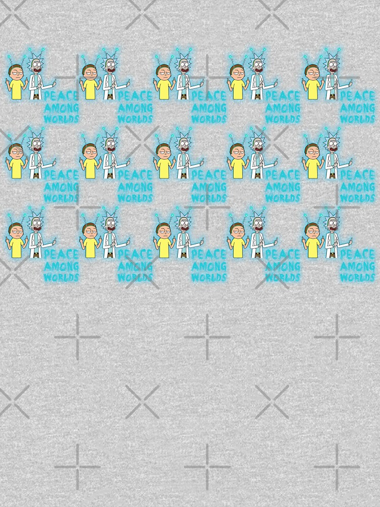 Rick and Morty Pattern by CrazyDots21