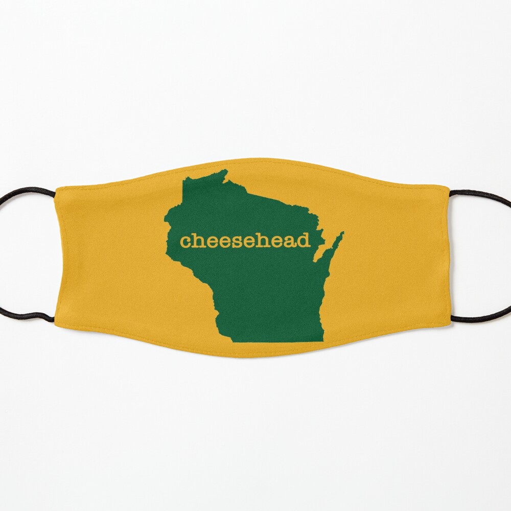 Wisconsin Green Bay Packers Cheesehead Sticker for Sale by Maren