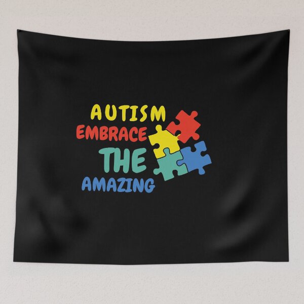 Aperçu de l'œuvre Autisme Incroyable Mignon Drôle Coloré T-shirt Fierté Autiste TDAH Aspergers Syndrome de Down Mignon Drôle Motivation Inspirante Idée Cadeau créée et vendue par EpsilonEridani.