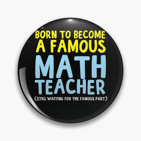Item preview, Maths Teacher designed and sold by EB-designs.