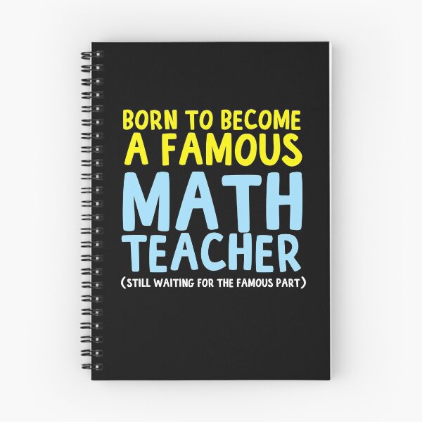 Item preview, Maths Teacher designed and sold by EB-designs.
