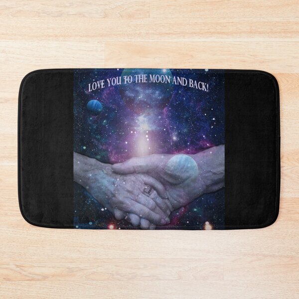 Item preview, Love you to the moon and back -older couple still deeply in love designed and sold by Helen Marvellous.