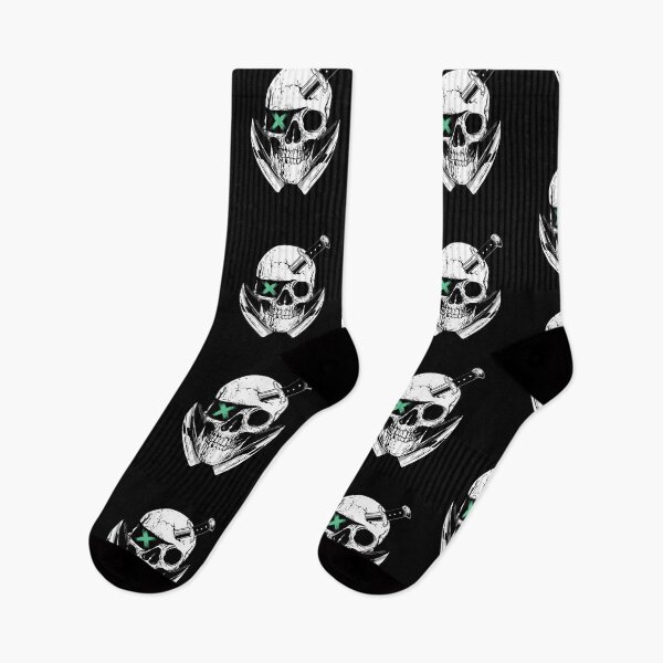 Item preview, Skull with knife designed and sold by nellylebrun.