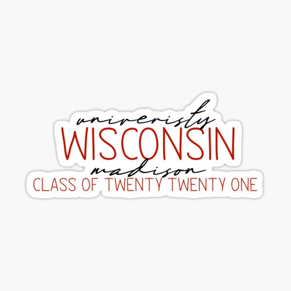 Vista previa del artículo con la obra «Uw Madison», diseñado y vendido por Kassidy Okane.