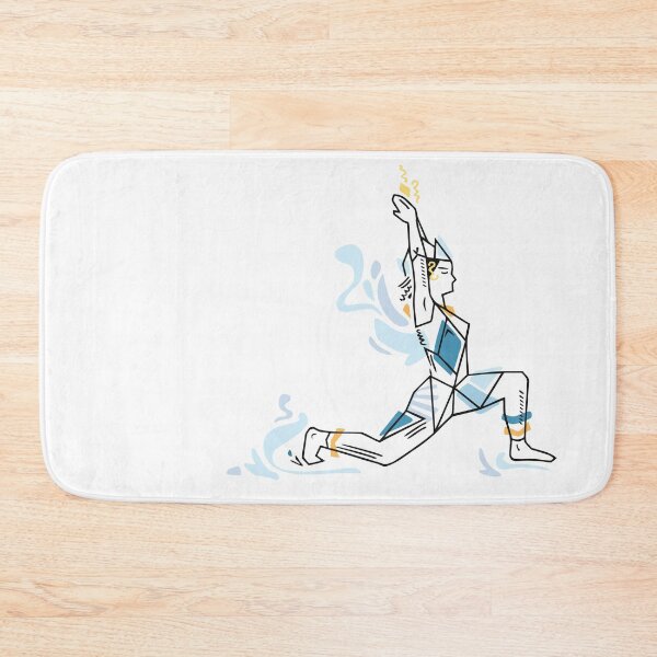 Item preview, Yoga geometric asanas - low lunge pose designed and sold by XOOXOO.