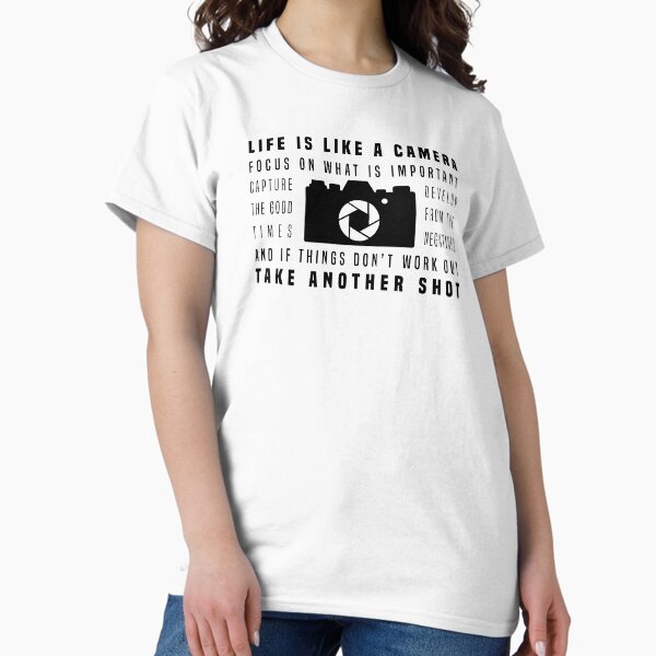 Item preview, Life is Like a Camera designed and sold by megle.