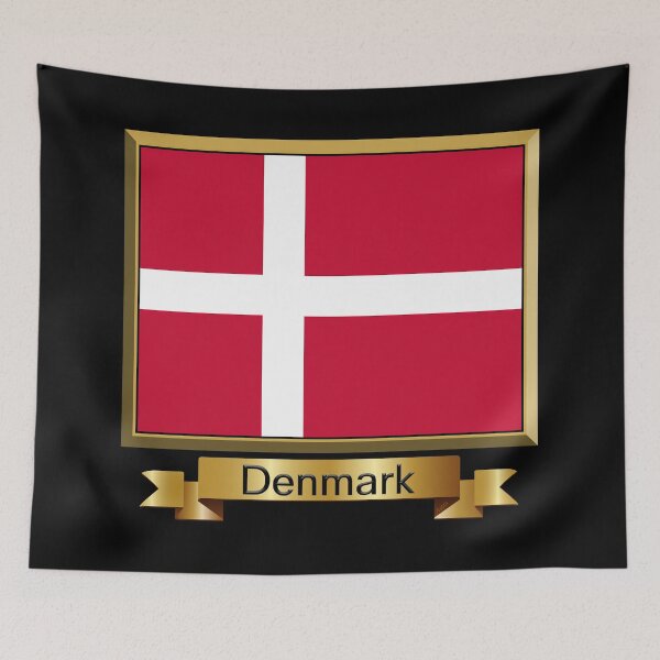 Item preview, Danish Flag Gifts, Stickers & Products (N) designed and sold by mpodger.