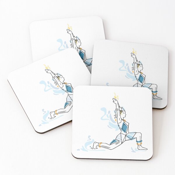 Item preview, Yoga geometric asanas - low lunge pose designed and sold by XOOXOO.