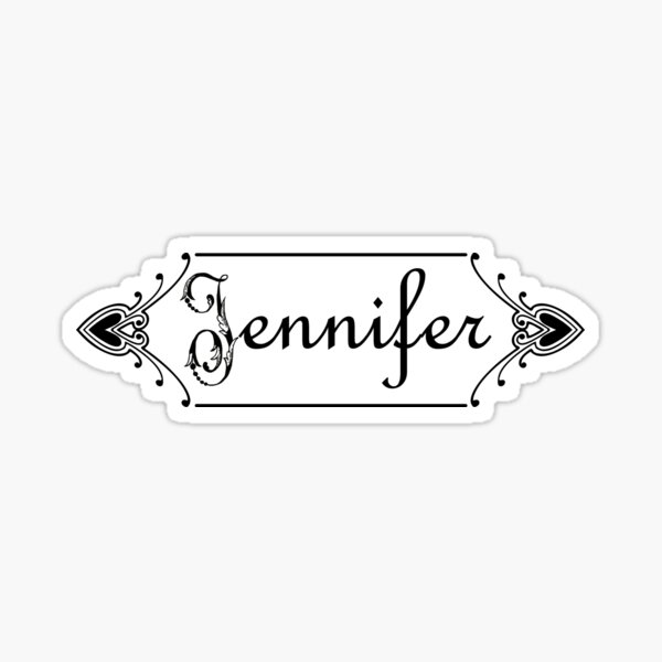 Jennifer's Monogram Page
