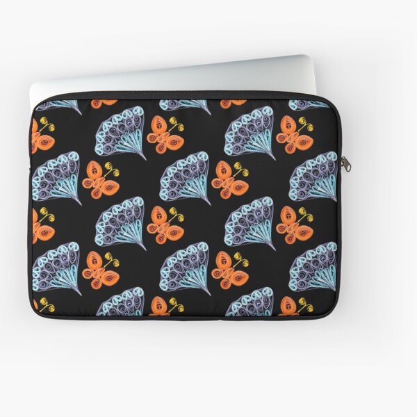 Fan & Butterfly Laptop Sleeve