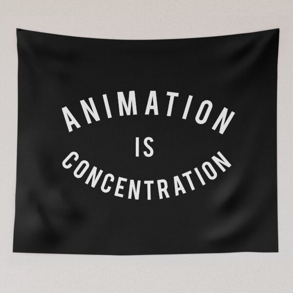 Item preview, ANIMATION IS CONCENTRATION  designed and sold by MatteoDangMinh.