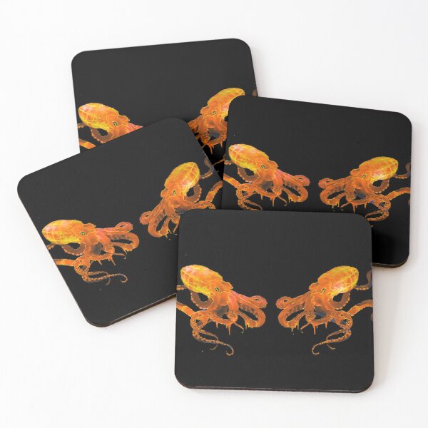 Item preview, OCTOPI- Naranja designed and sold by Katy Cranmer.