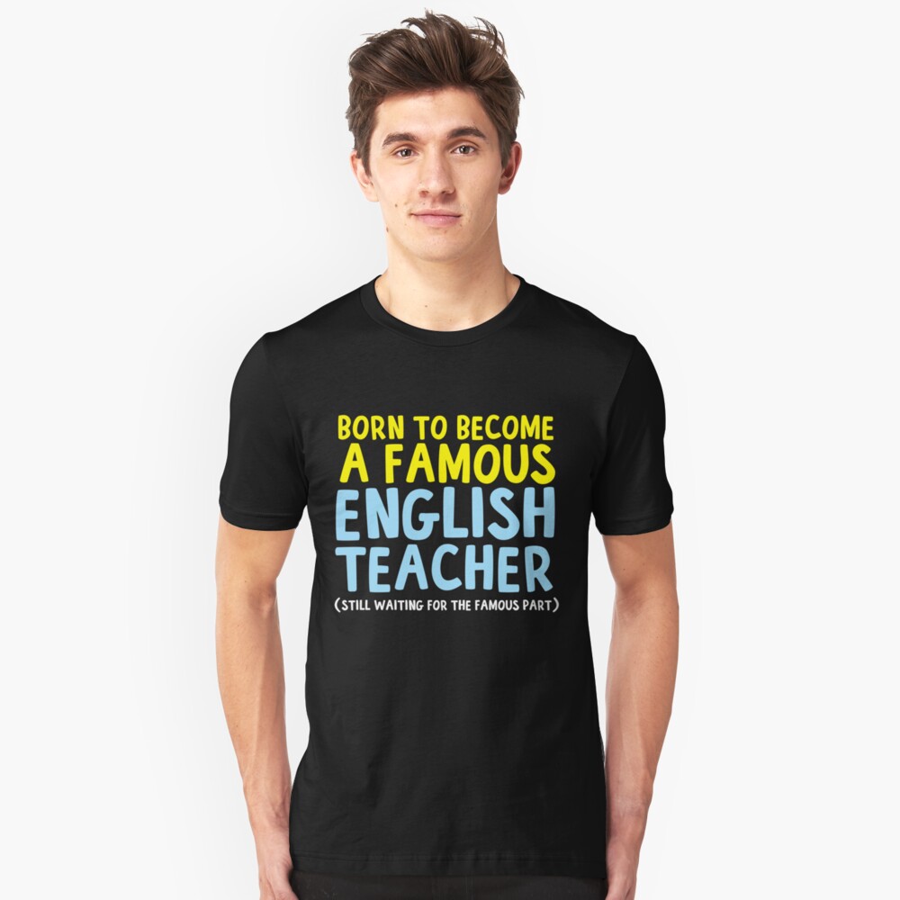 english teacher shirt