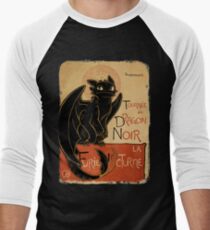 Le Dragon Noir Men's Baseball Âľ T-Shirt