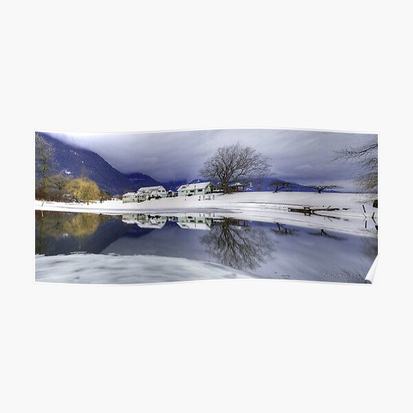 Percy Farm in Winter Poster