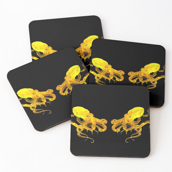 Item preview, OCTOPI- Yellow designed and sold by Katy Cranmer.