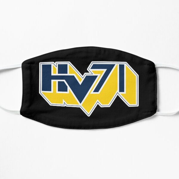 Hv71 Ice Hockey Mask By Kedickstore Redbubble