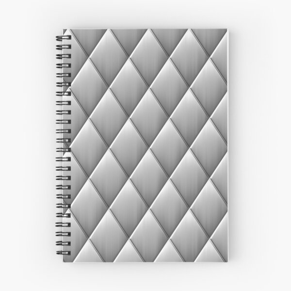 Item preview, Brushed metal style diamond squares designed and sold by Sybille-Yates.