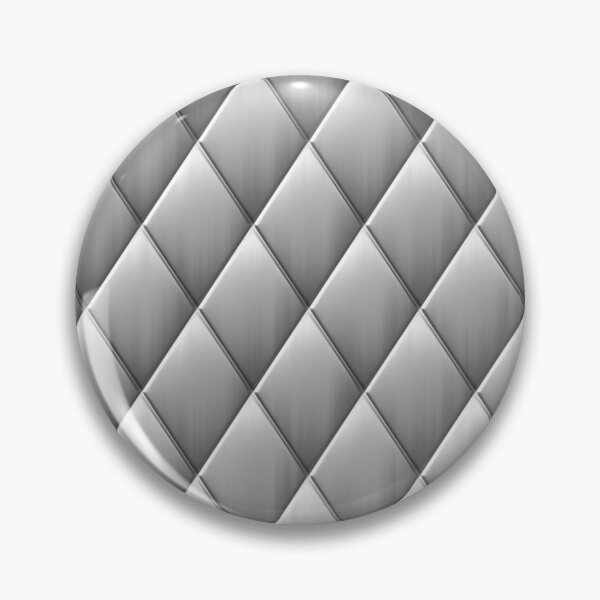 Item preview, Brushed metal style diamond squares designed and sold by Sybille-Yates.