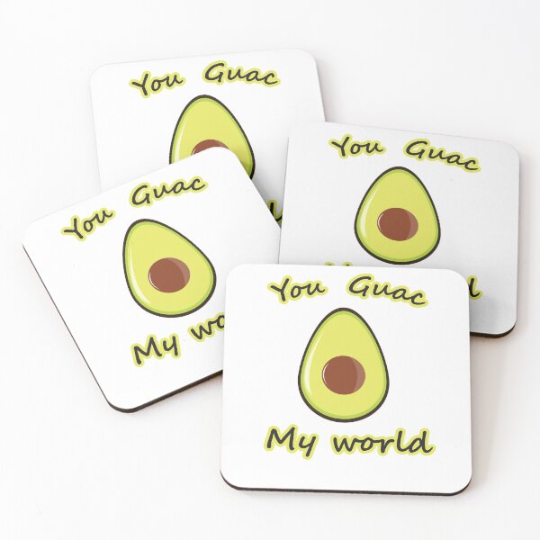 Item preview, You guac my world avocado Funny Sticker Meme Saying Vegan Life Green Plant Life Illustration Design Creative designed and sold by Hamzaikla.