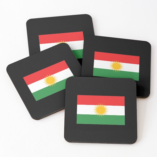 Item preview, Kurdistan Kurdish flag flag Kurds YPG Afrin designed and sold by GeogDesigns.