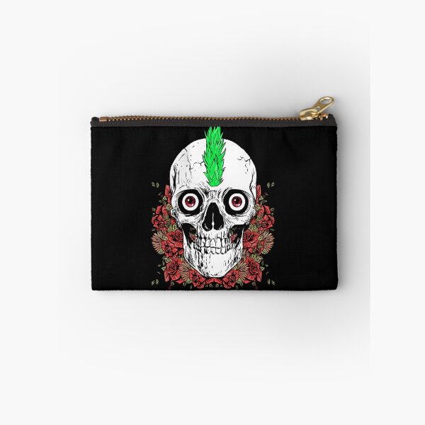 Item preview, Punk Skull and Flowers designed and sold by nellylebrun.