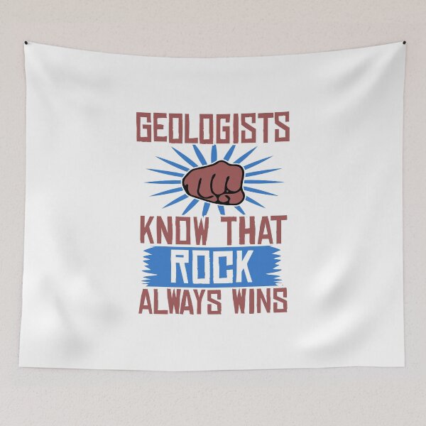 Item preview, Geologists Know That Rock Always Wins t shirt designed and sold by Dan66.