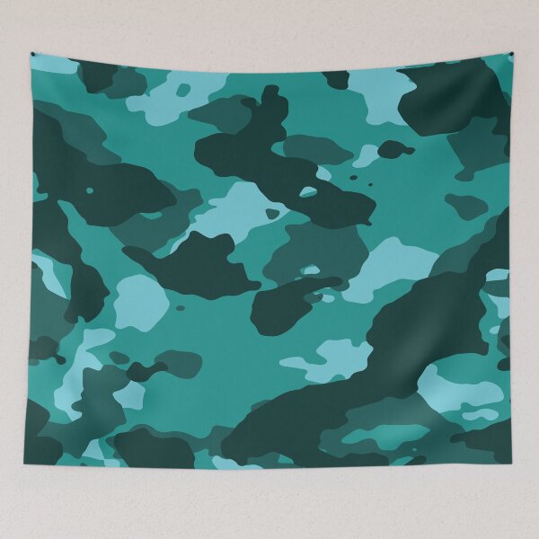 Item preview, Teal Camo designed and sold by Brian Kroijer.