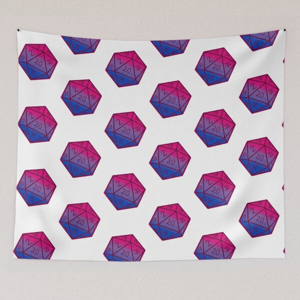 Item preview, Bisexual Pride D20 designed and sold by FelixSin.