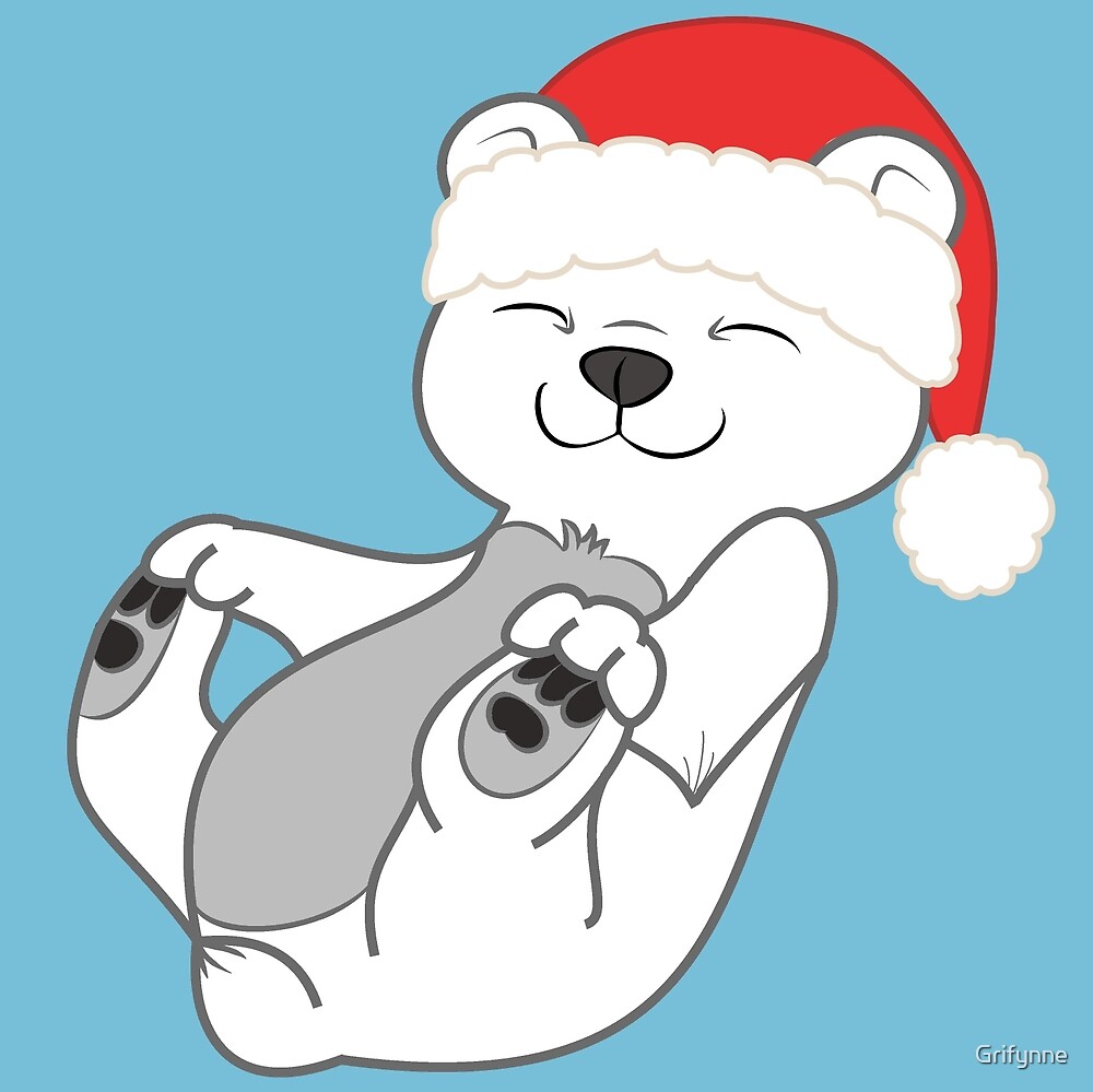 polar bear santa