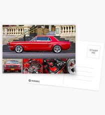 Keith Keily's 1966 Ford Mustang Coupe - Poster Postcards