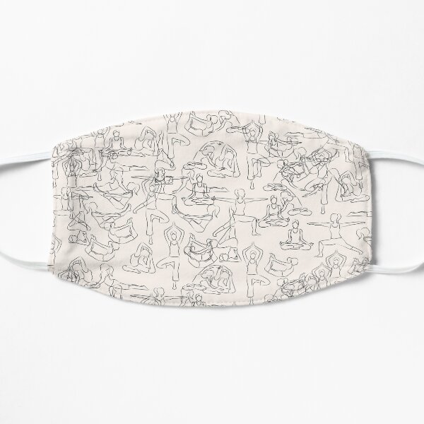 Manuscrito de yoga Mascarilla