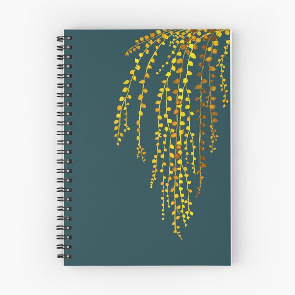 Item preview, String of Pearls in Yellow on Blue designed and sold by Leela's House.