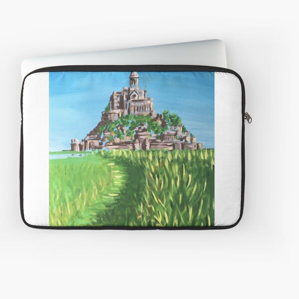 Mont St Michel Laptop Sleeve