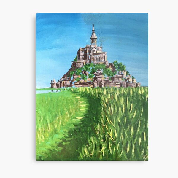 Mont St Michel Metal Print