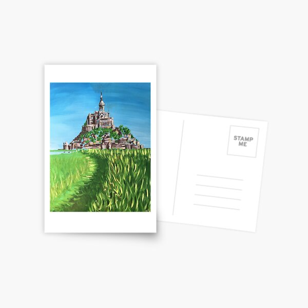 Mont St Michel Postcard