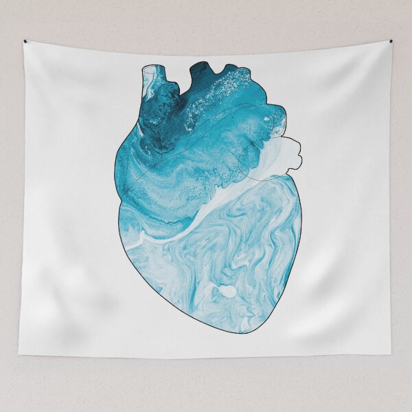 Item preview, ocean heart  designed and sold by Babmk.