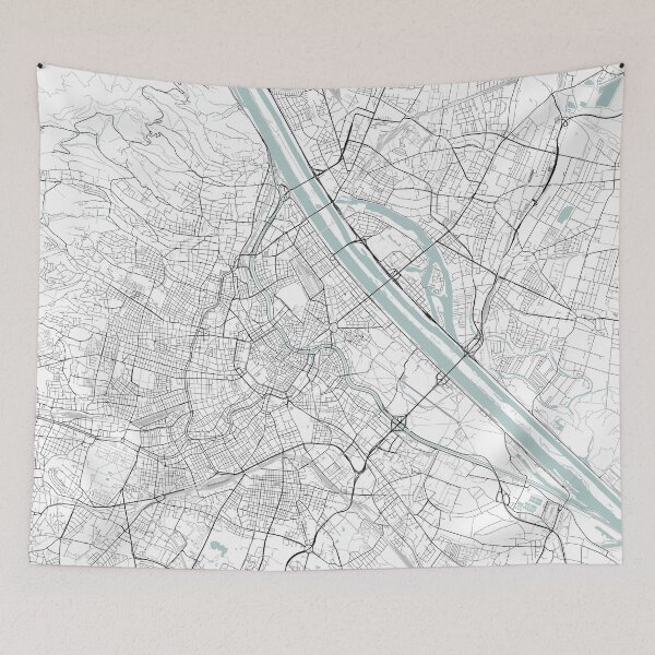 Item preview, Vienna City Map designed and sold by JLCDesign.