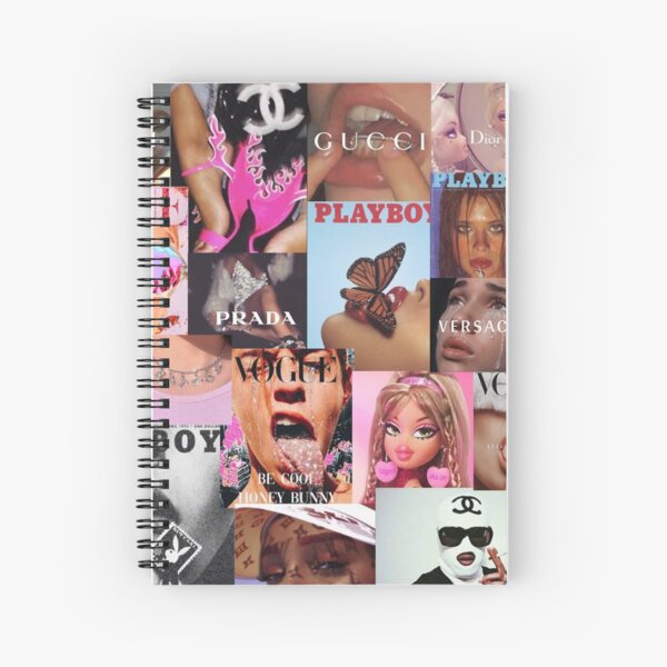 vsco collage boujee Spiral Notebook