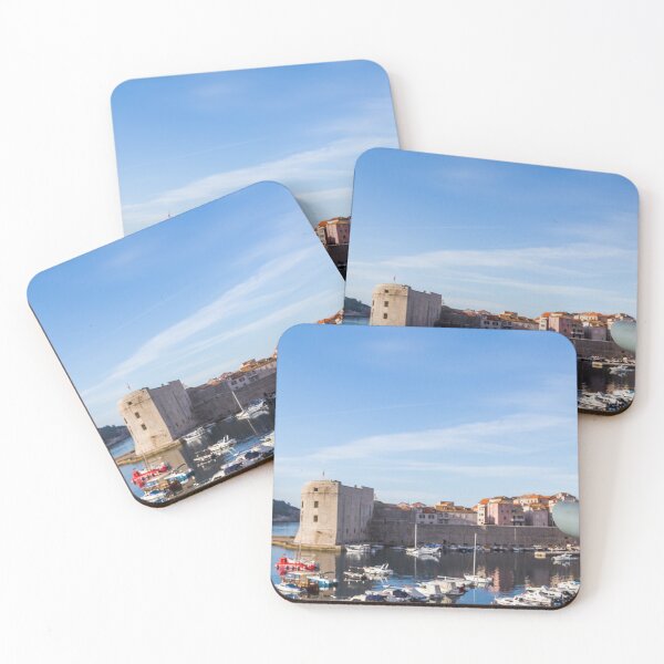 Item preview, Binoculars overlooking Dubrovnik harbour designed and sold by wellsie82.