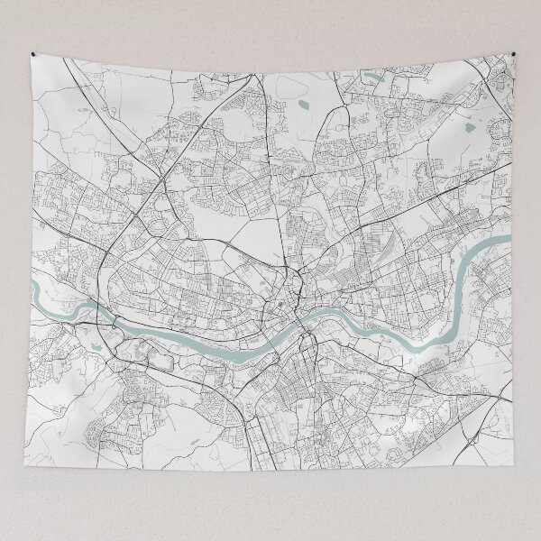 Item preview, Newcastle City Map designed and sold by JLCDesign.