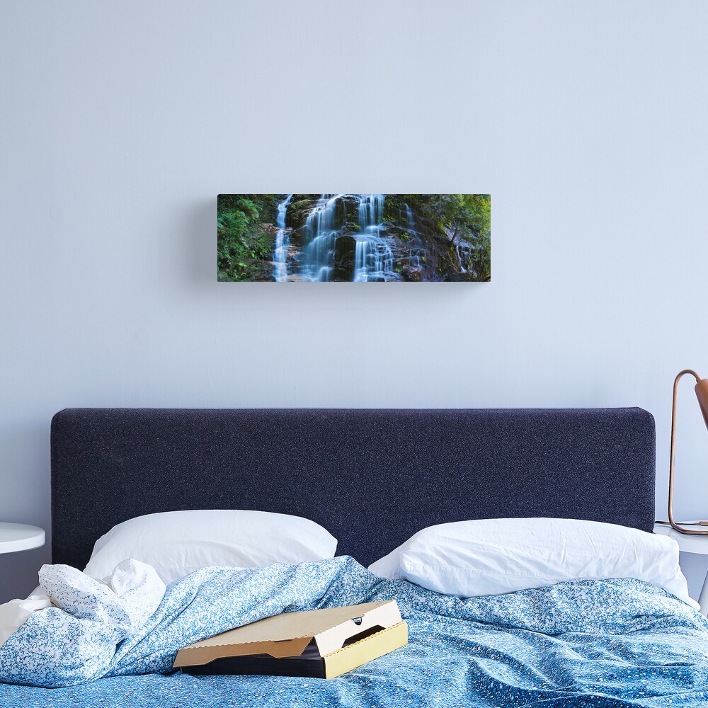 Sylvia Falls, Blue Mountains, New South Wales, Australia Canvas Print
