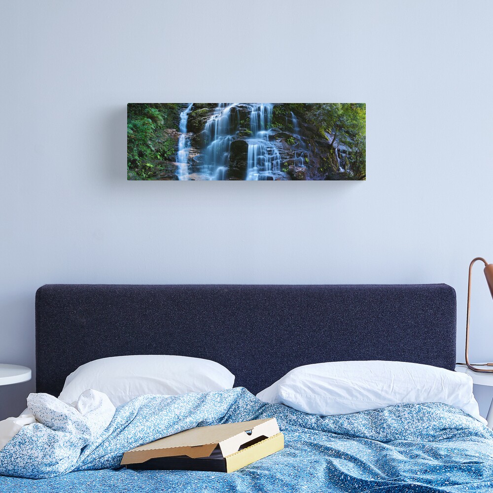 Sylvia Falls, Blue Mountains, New South Wales, Australia Canvas Print
